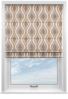 Deco, Gilded - Roman Blind